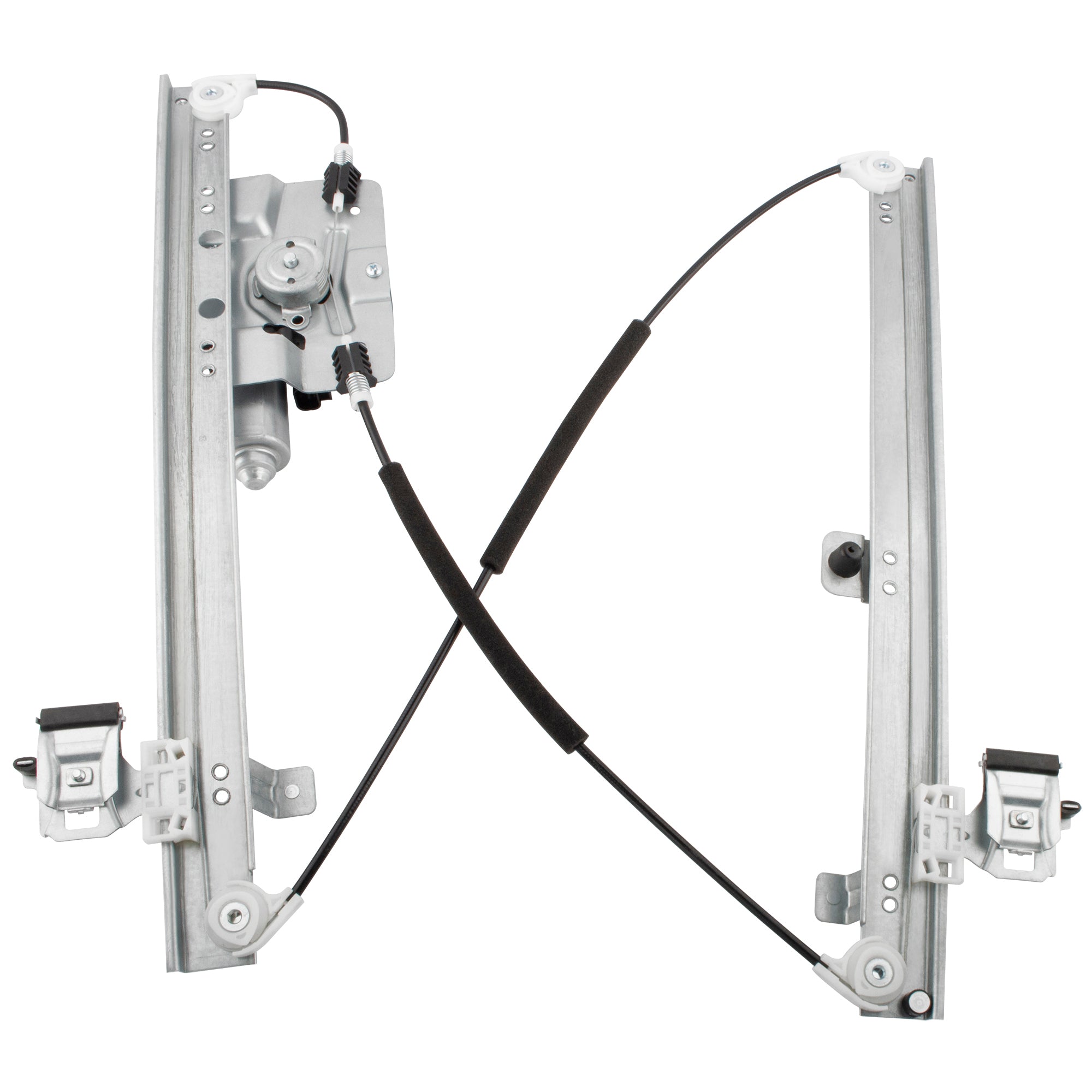 BOXI 741-444 Rear Left Driver Side Power Window Regulator with Motor Fit for Escalade Silverado