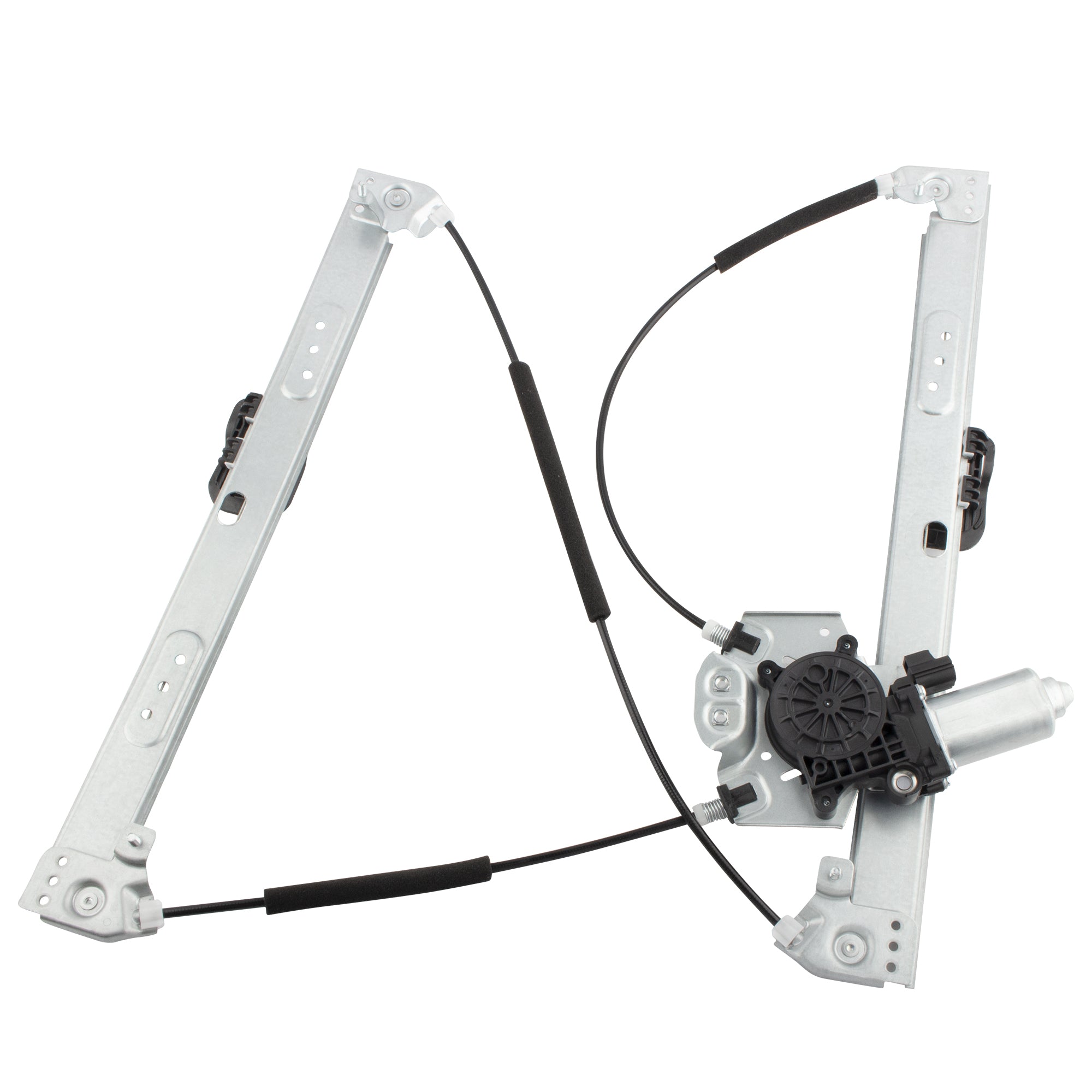 BOXI 751-715 Front Right Passenger Side Power Window Regulator with 2-Pin Motor Exc Anti-Pinch