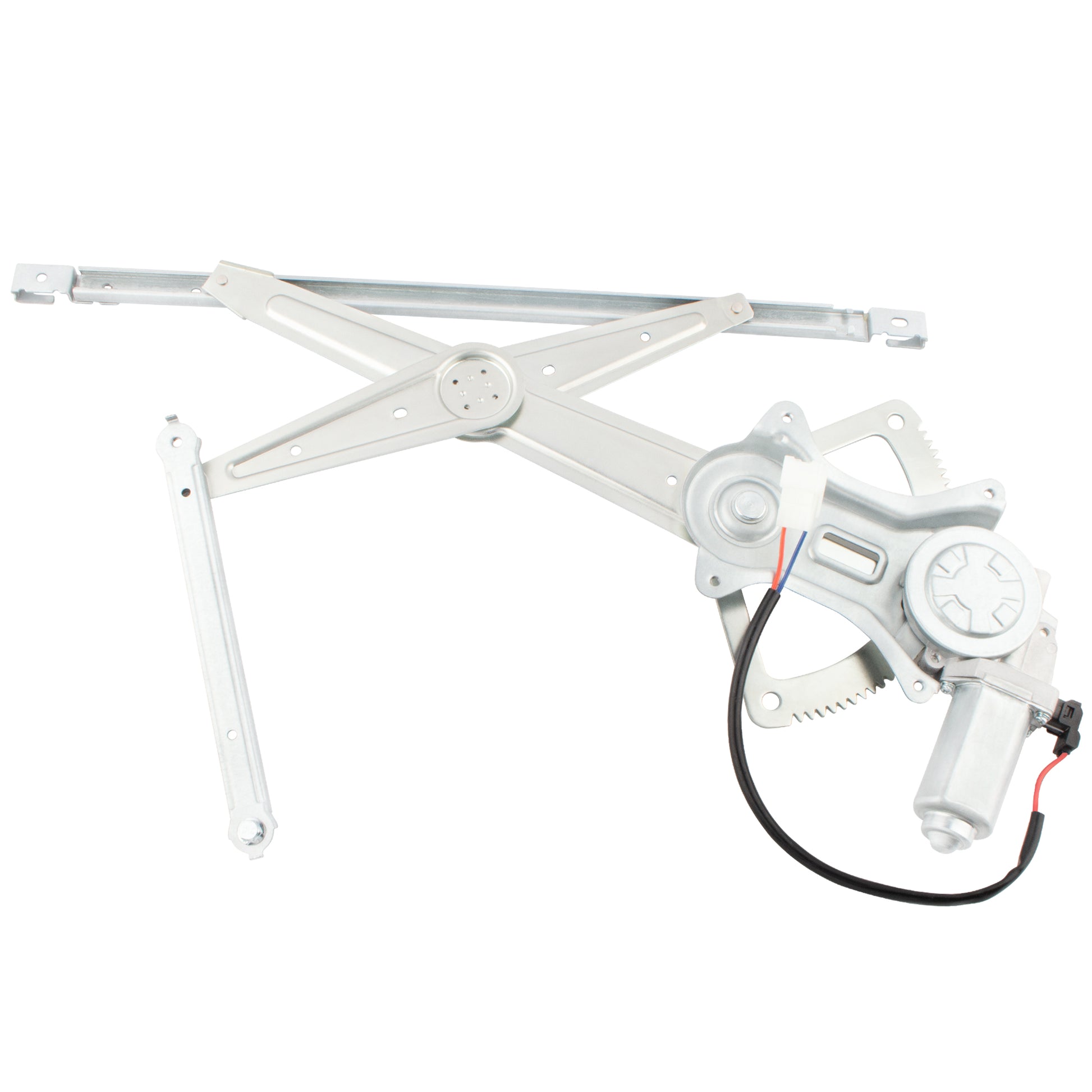 BOXI 748-227 Front Passenger Side Power Window Regulator with Motor with 2 Pin Style Connector
