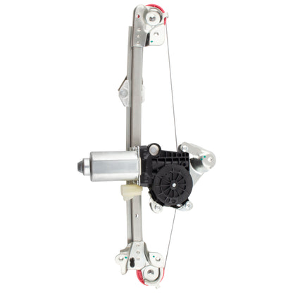 BOXI 741-166 Rear Driver Side Window Regulator with Motor Fit for Chevrolet Classic 2004-05