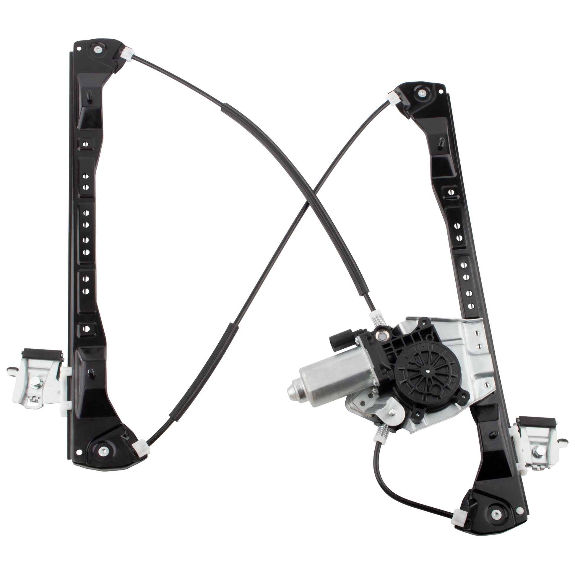 BOXI 741-876 Front Driver Side Power Window Regulator with Motor Fits for Jaguar S-Type 2000 2001