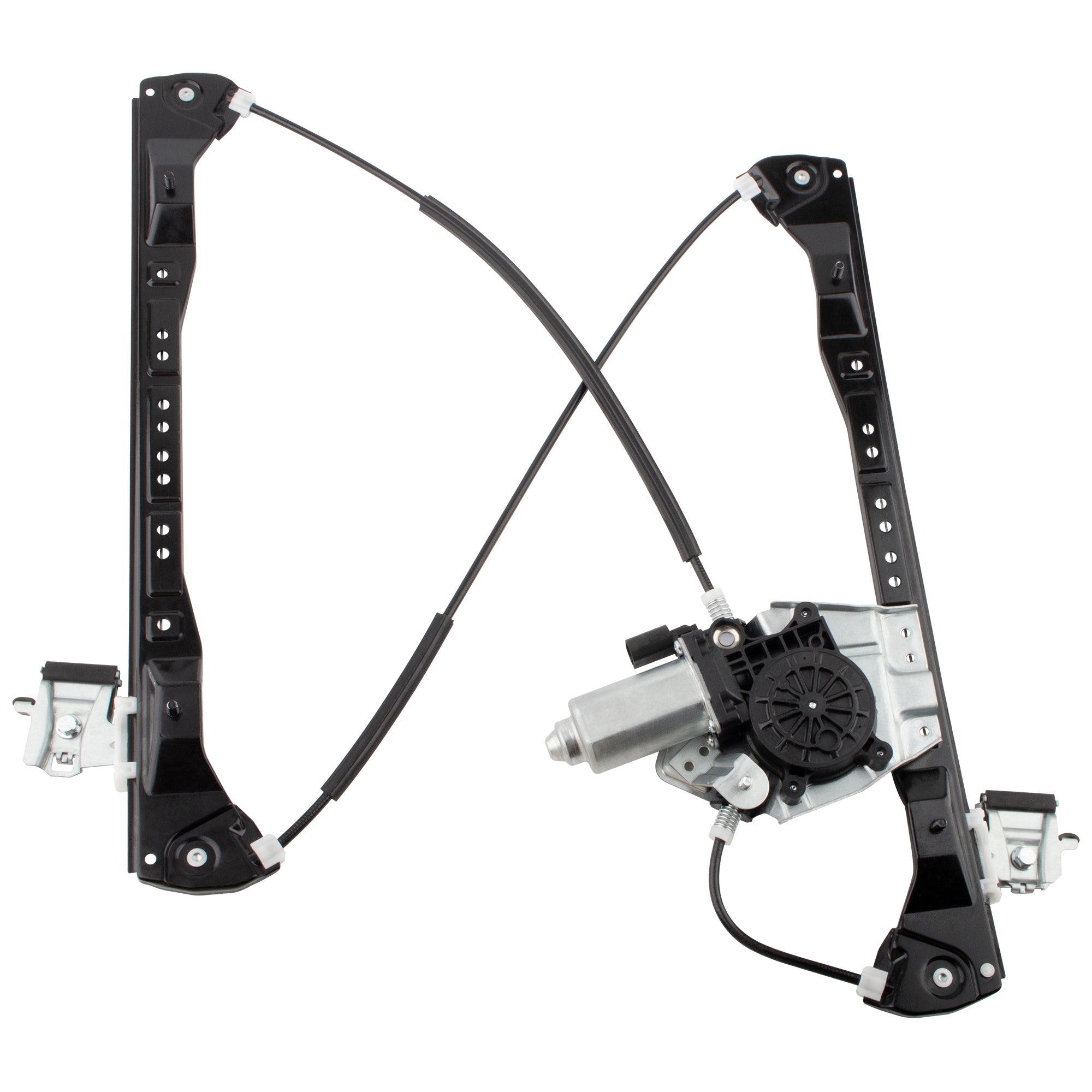 BOXI 741-876 Front Driver Side Power Window Regulator with Motor Fits for Jaguar S-Type 2000 2001