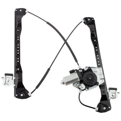 BOXI 741-876 Front Driver Side Power Window Regulator with Motor Fits for Jaguar S-Type 2000 2001