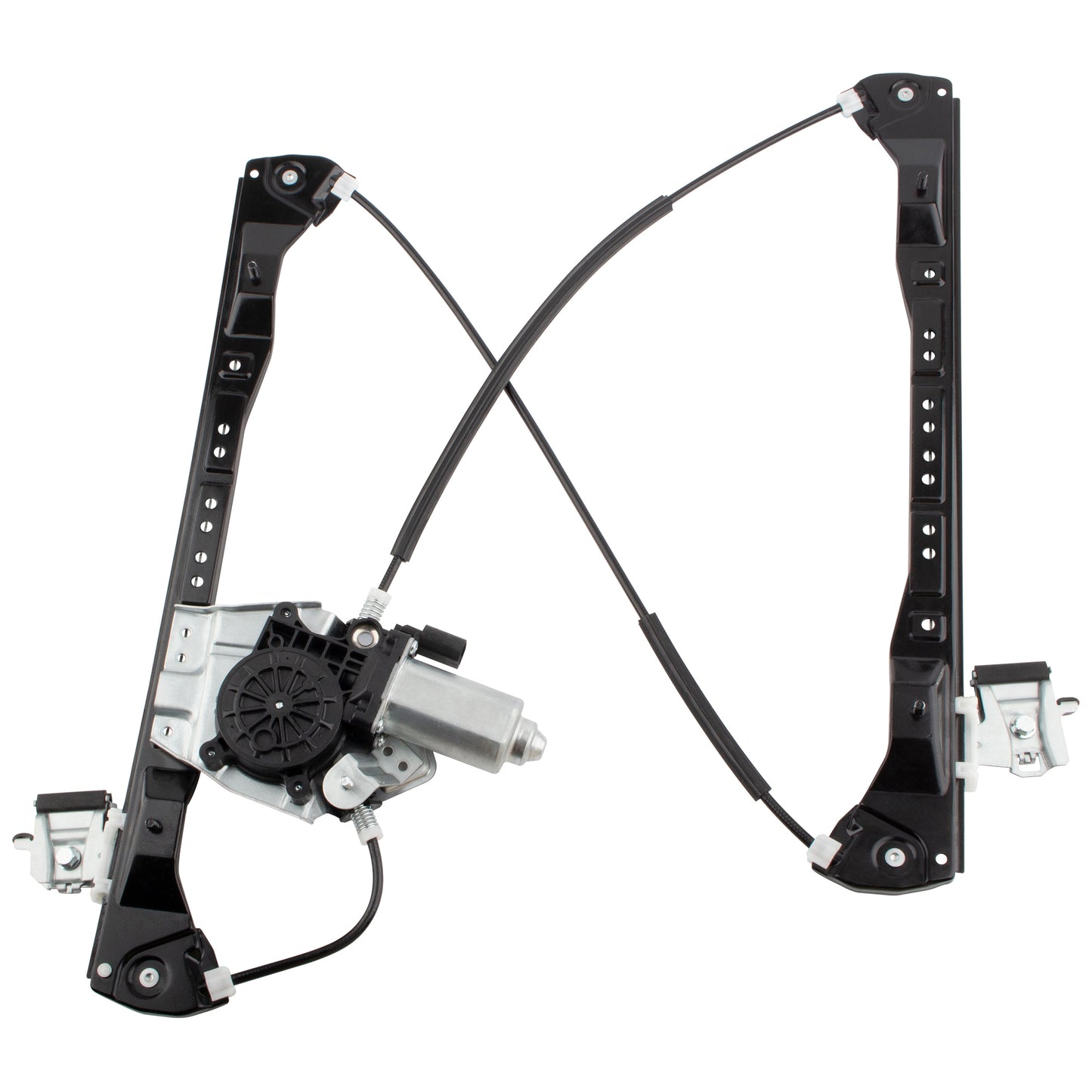 BOXI 741-877 Front Right Passenger Side Power Window Regulator with Motor Fits for Jaguar S-Type
