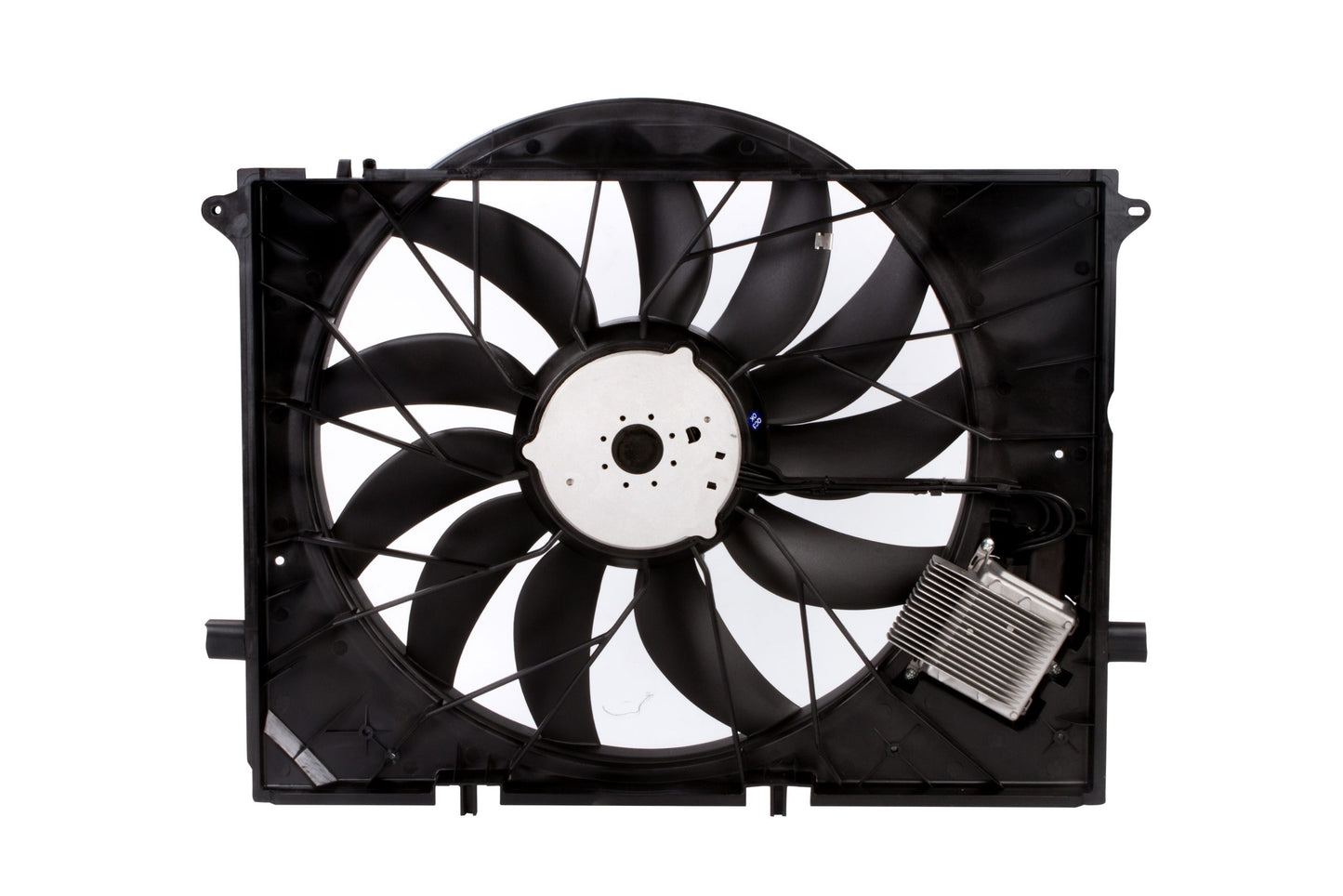 BOXI Engine Cooling Fan Assembly for Mercedes Benz W220 CL55 CL600 CL65 S600 SL63 SL600 S55 SL55