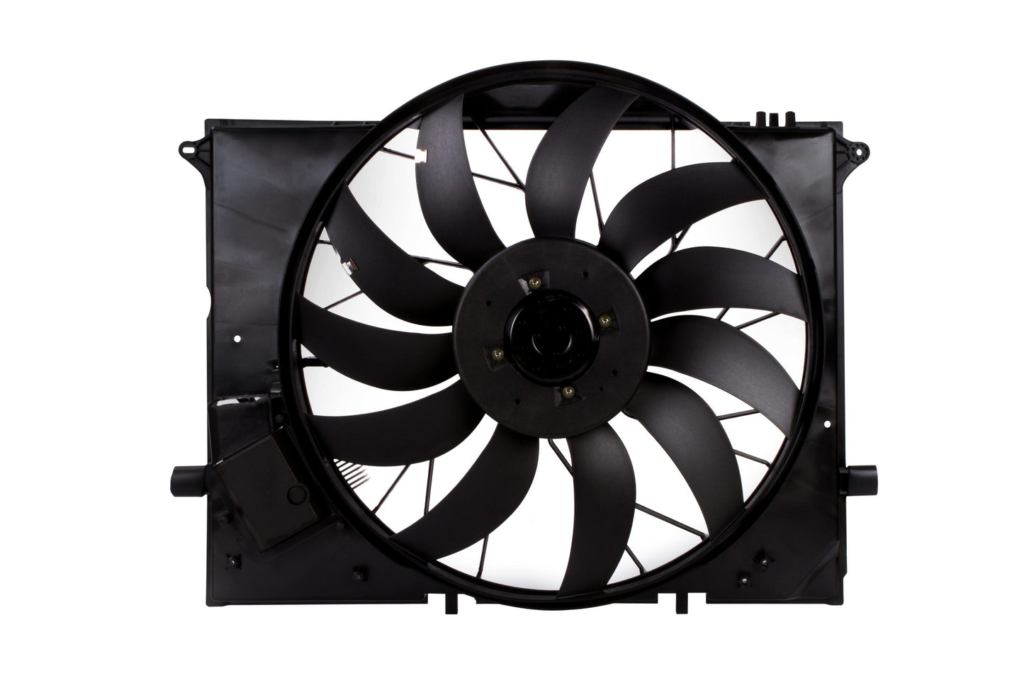 BOXI Engine Cooling Fan Assembly for Mercedes Benz W220 CL55 CL600 CL65 S600 SL63 SL600 S55 SL55 — product photo 2