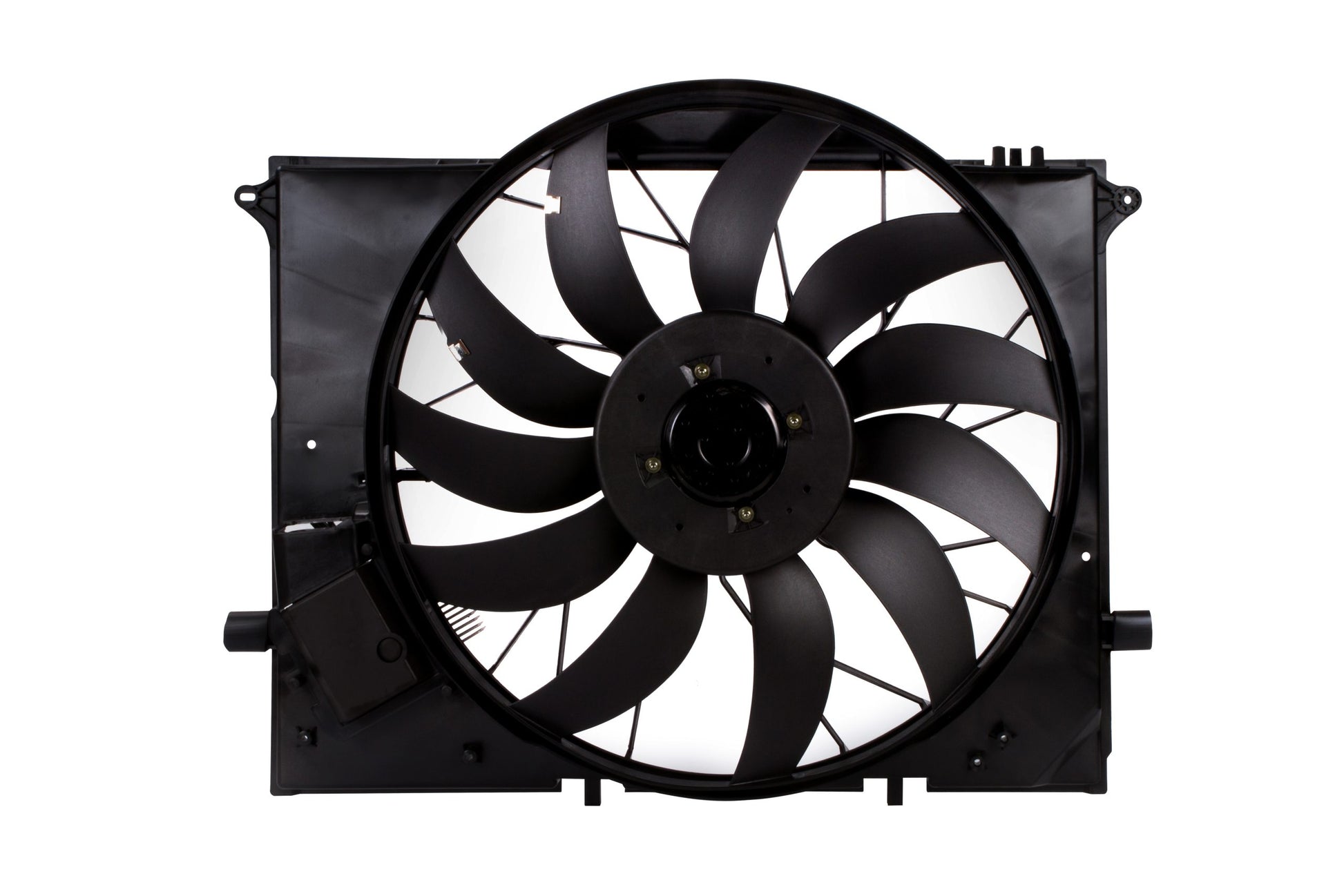 BOXI Engine Cooling Fan Assembly for Mercedes Benz W220 CL55 CL600 CL65 S600 SL63 SL600 S55 SL55 — product photo 2