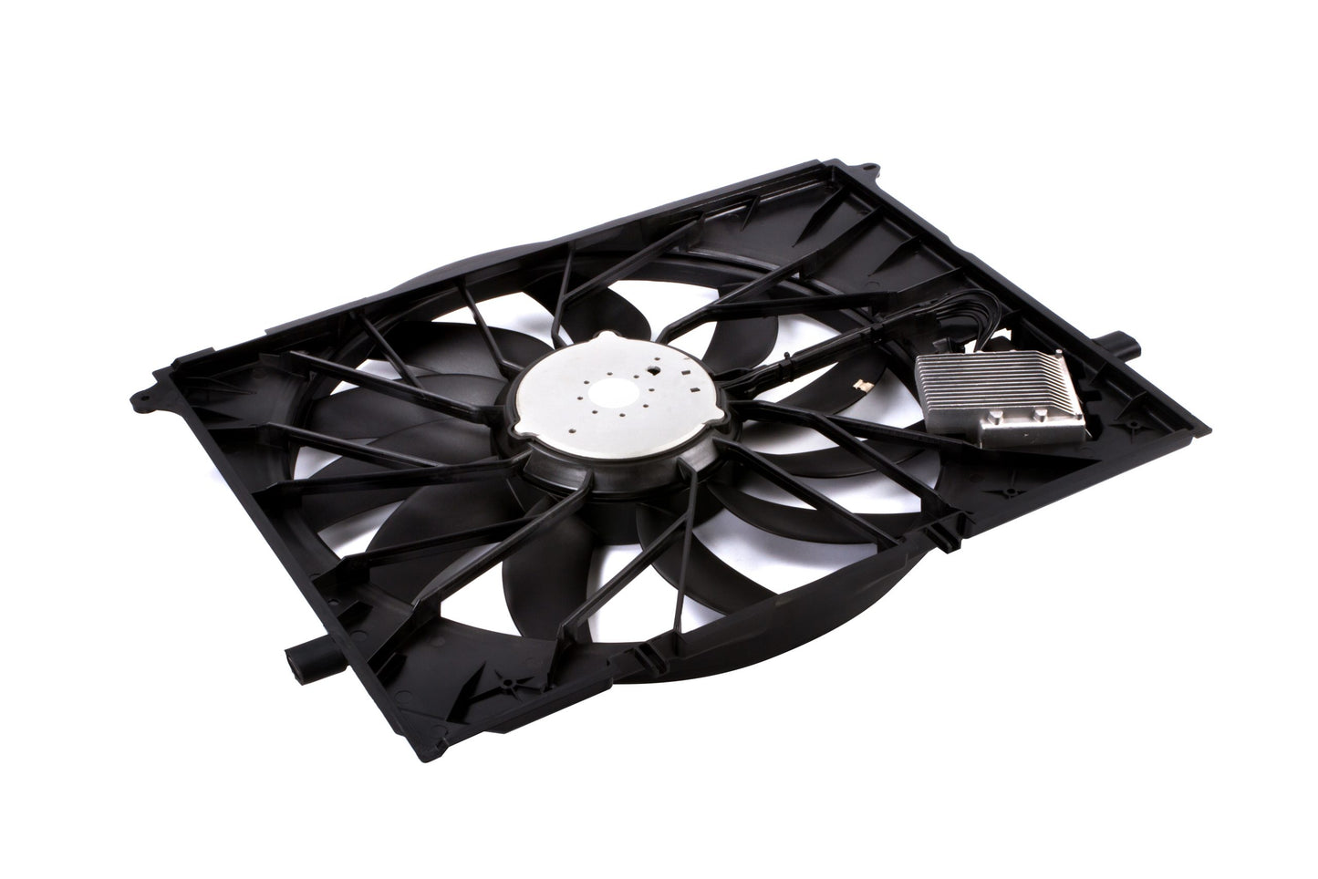 BOXI Engine Cooling Fan Assembly for Mercedes Benz W220 CL55 CL600 CL65 S600 SL63 SL600 S55 SL55 — product photo 3