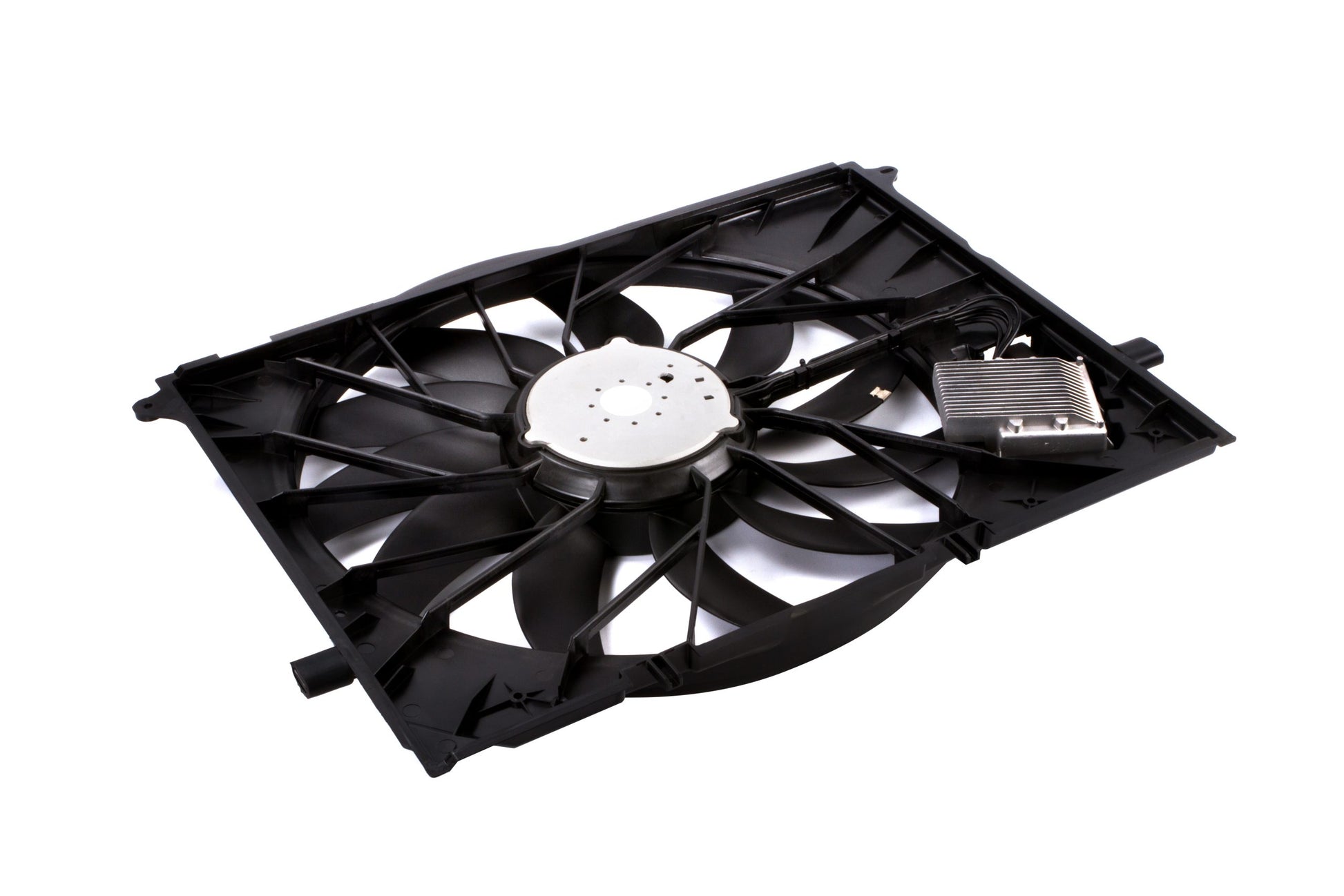 BOXI Engine Cooling Fan Assembly for Mercedes Benz W220 CL55 CL600 CL65 S600 SL63 SL600 S55 SL55 — product photo 3