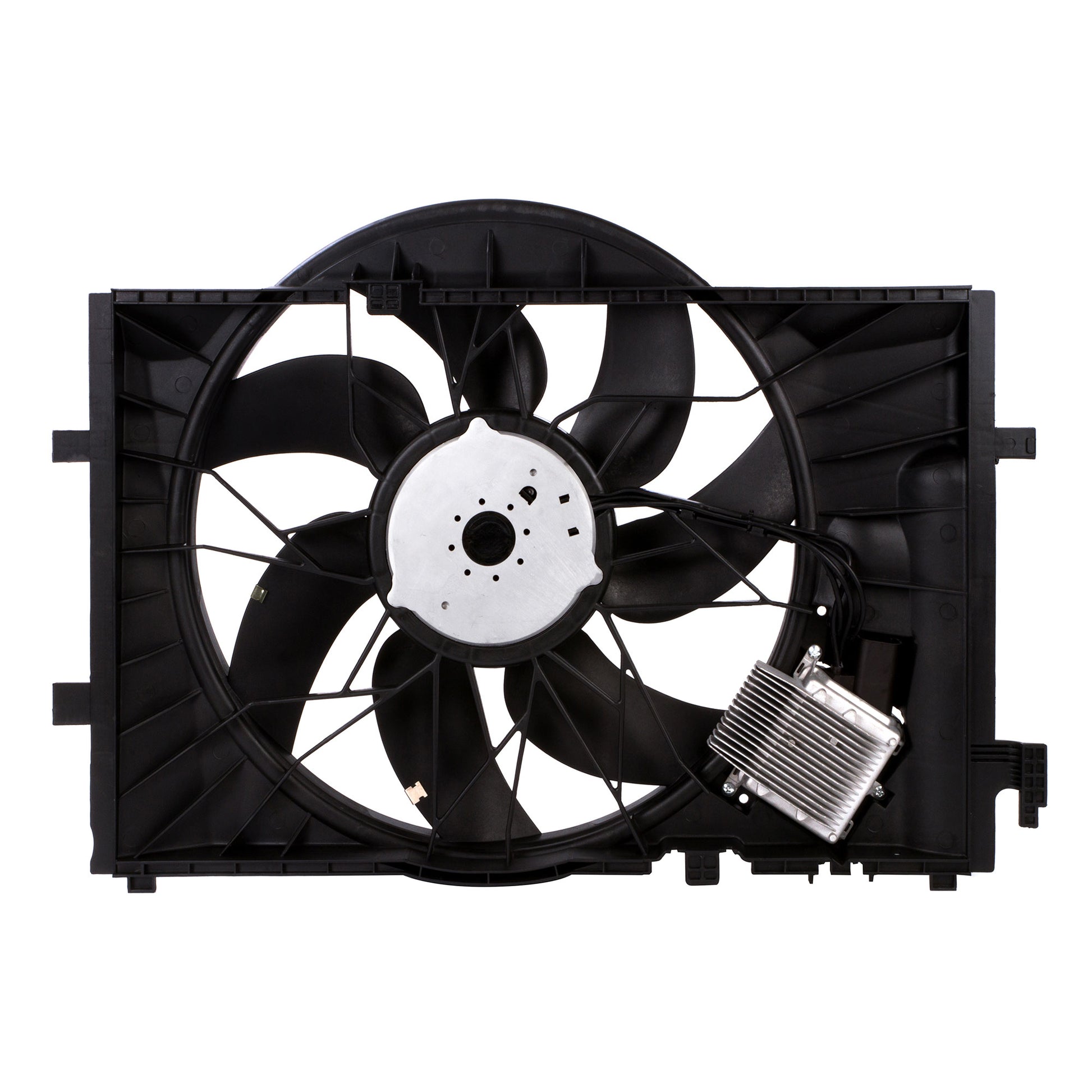 BOXI 600W Engine Cooling Fan Assembly for Mercedes Benz W203 W209 C230 C240 CLK320 2035000293 - 32