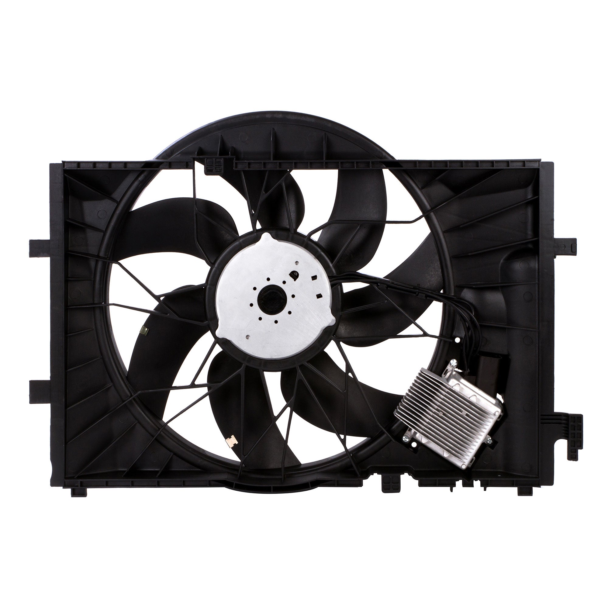 BOXI 600W Engine Cooling Fan Assembly for Mercedes Benz W203 W209 C230 C240 CLK320 2035000293 - 32