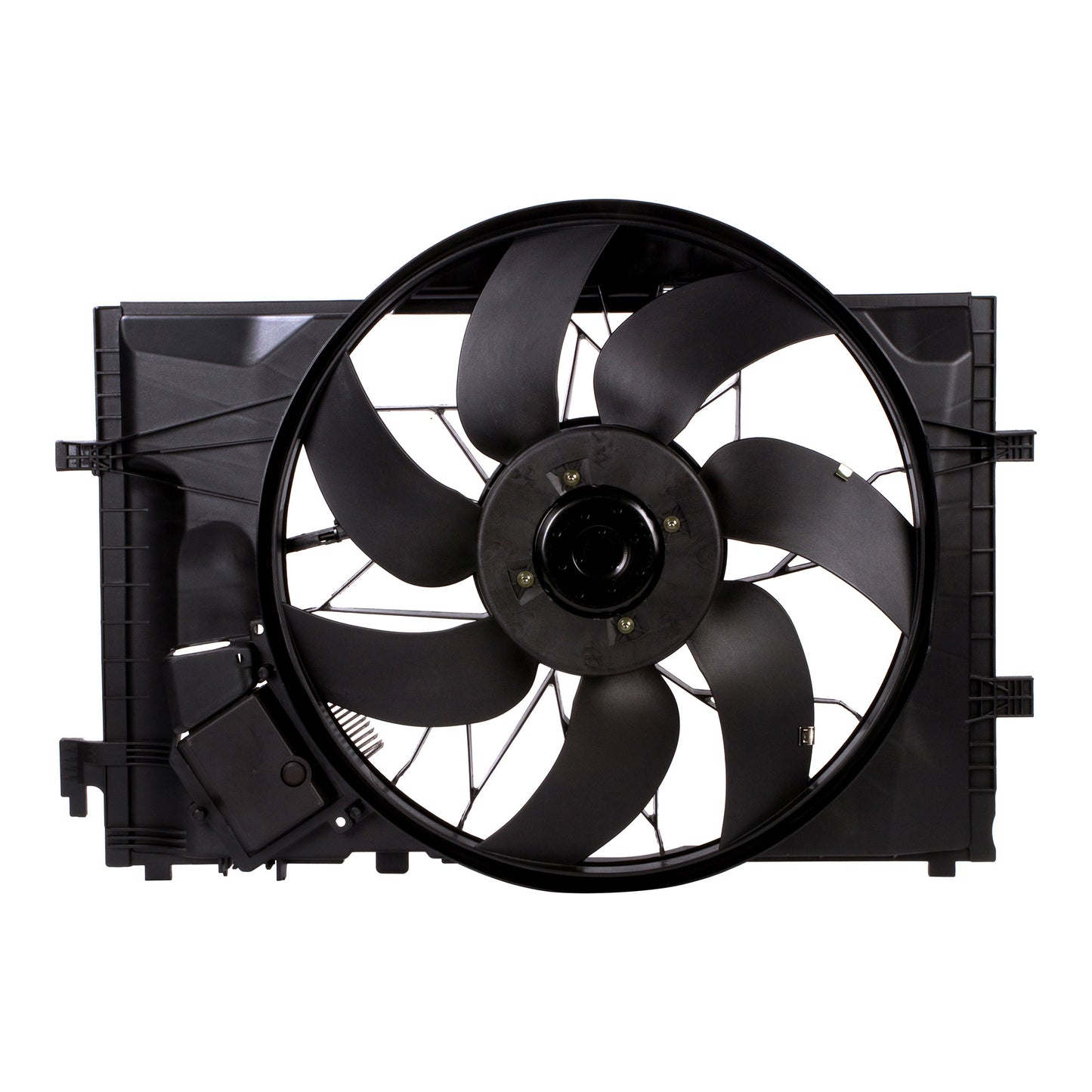 BOXI 600W Engine Cooling Fan Assembly for Mercedes Benz W203 W209 C230 C240 CLK320 2035000293 - 32 — product photo 2