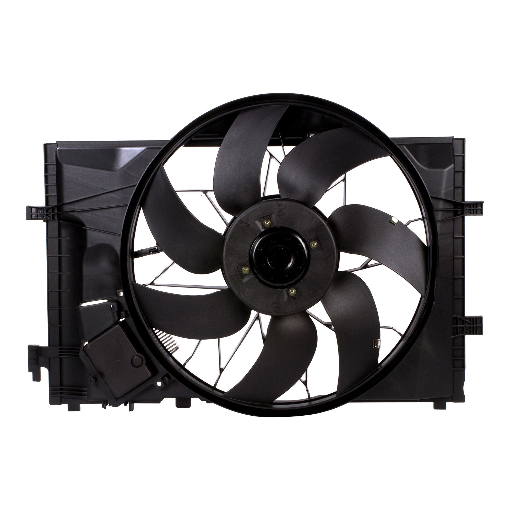 BOXI 600W Engine Cooling Fan Assembly for Mercedes Benz W203 W209 C230 C240 CLK320 2035000293 - 32 — product photo 2