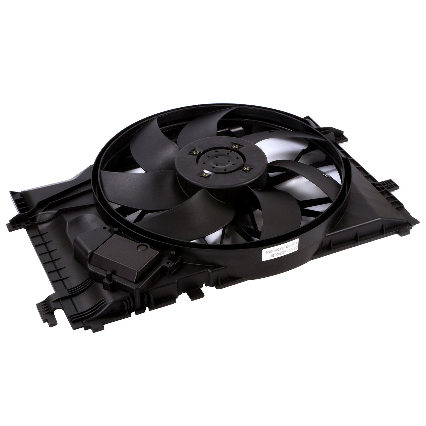 BOXI 600W Engine Cooling Fan Assembly for Mercedes Benz W203 W209 C230 C240 CLK320 2035000293 - 32 — product photo 3