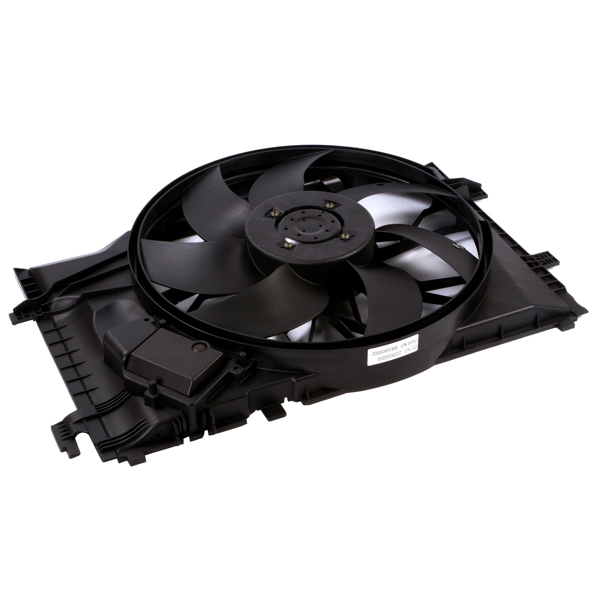 BOXI 600W Engine Cooling Fan Assembly for Mercedes Benz W203 W209 C230 C240 CLK320 2035000293 - 32 — product photo 3