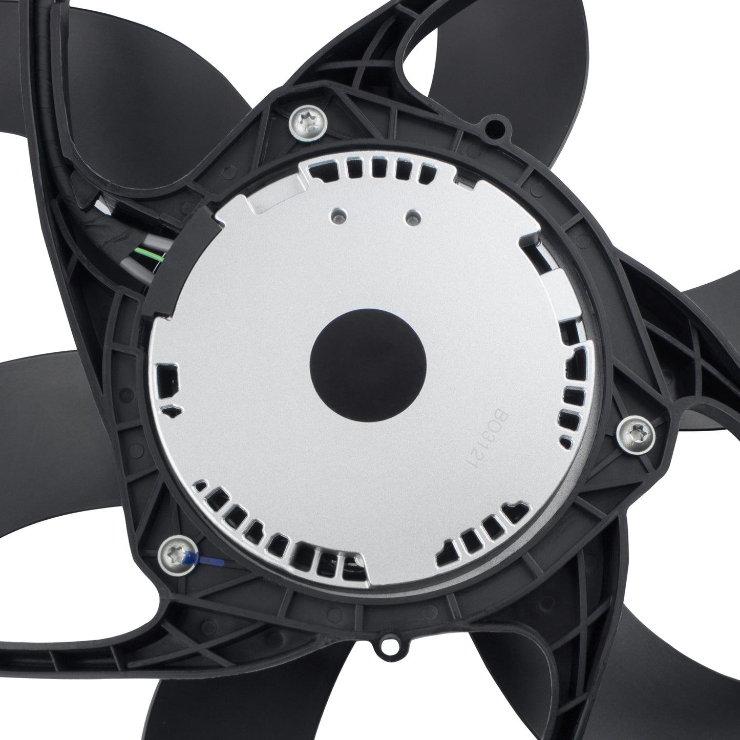 BOXI 400W Engine Cooling Fan Assembly with Auto Transmission for BMW E90 128i 325i 325xi 328i 328i — product photo 6