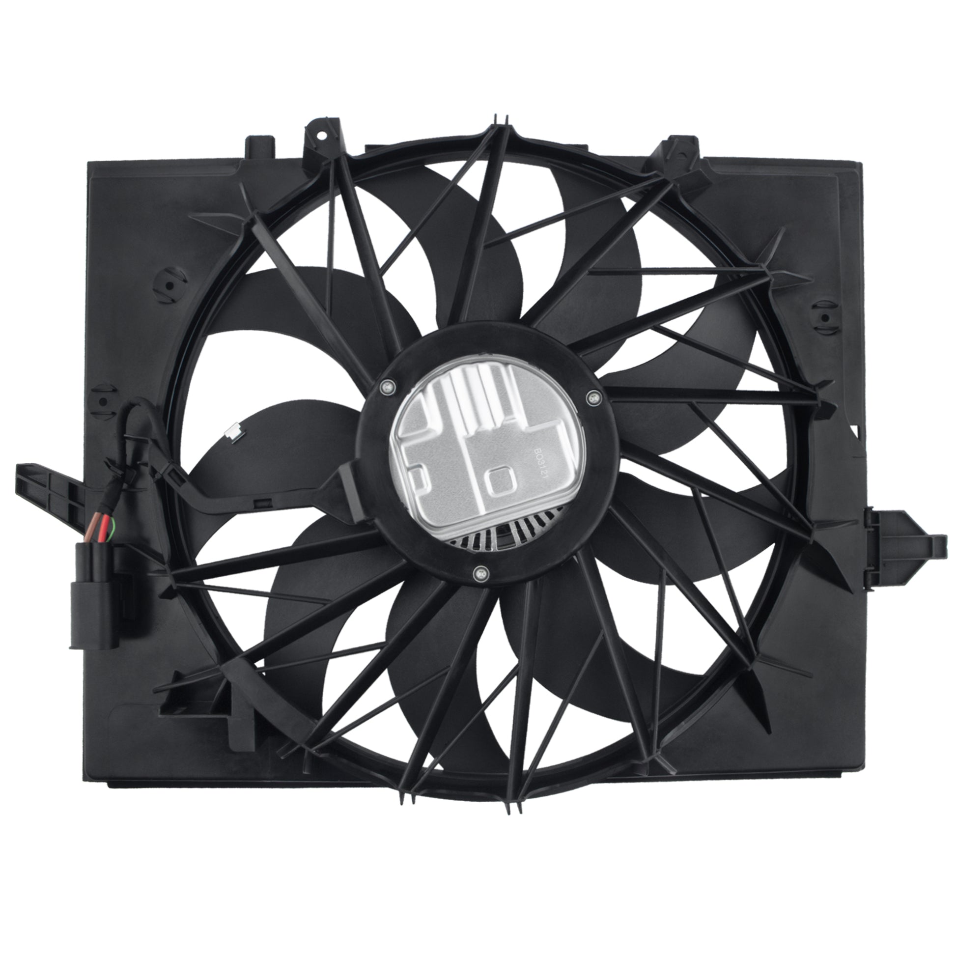 BOXI Engine Cooling Fan Assembly Fits for BMW E60 525 530 545 645 — product photo 2