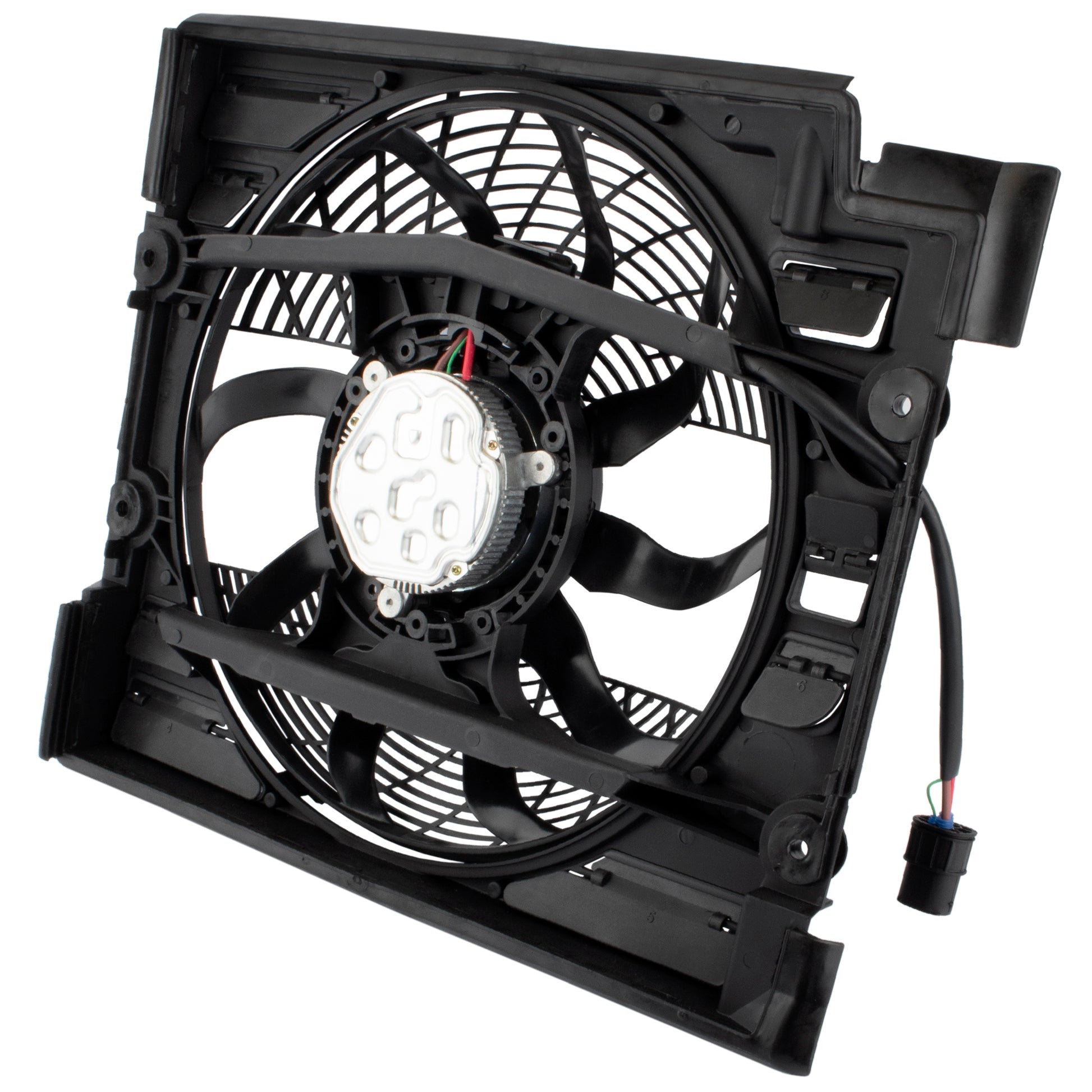 BOXI 620-904 Engine Cooling Fan Assembly Fits for BMW 5 Series E39 525i 528i 530i 540i M5 1999 2000 — product photo 4