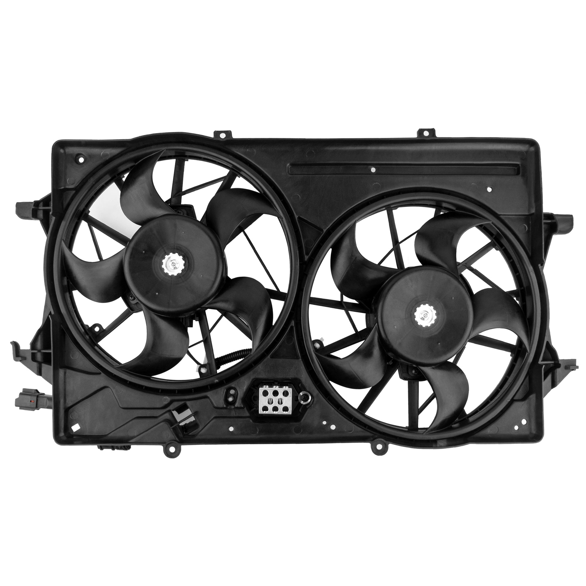 BOXI Engine Cooling Fan Assembly Fits for 2001 2002 2003 2004 for Ford Focus