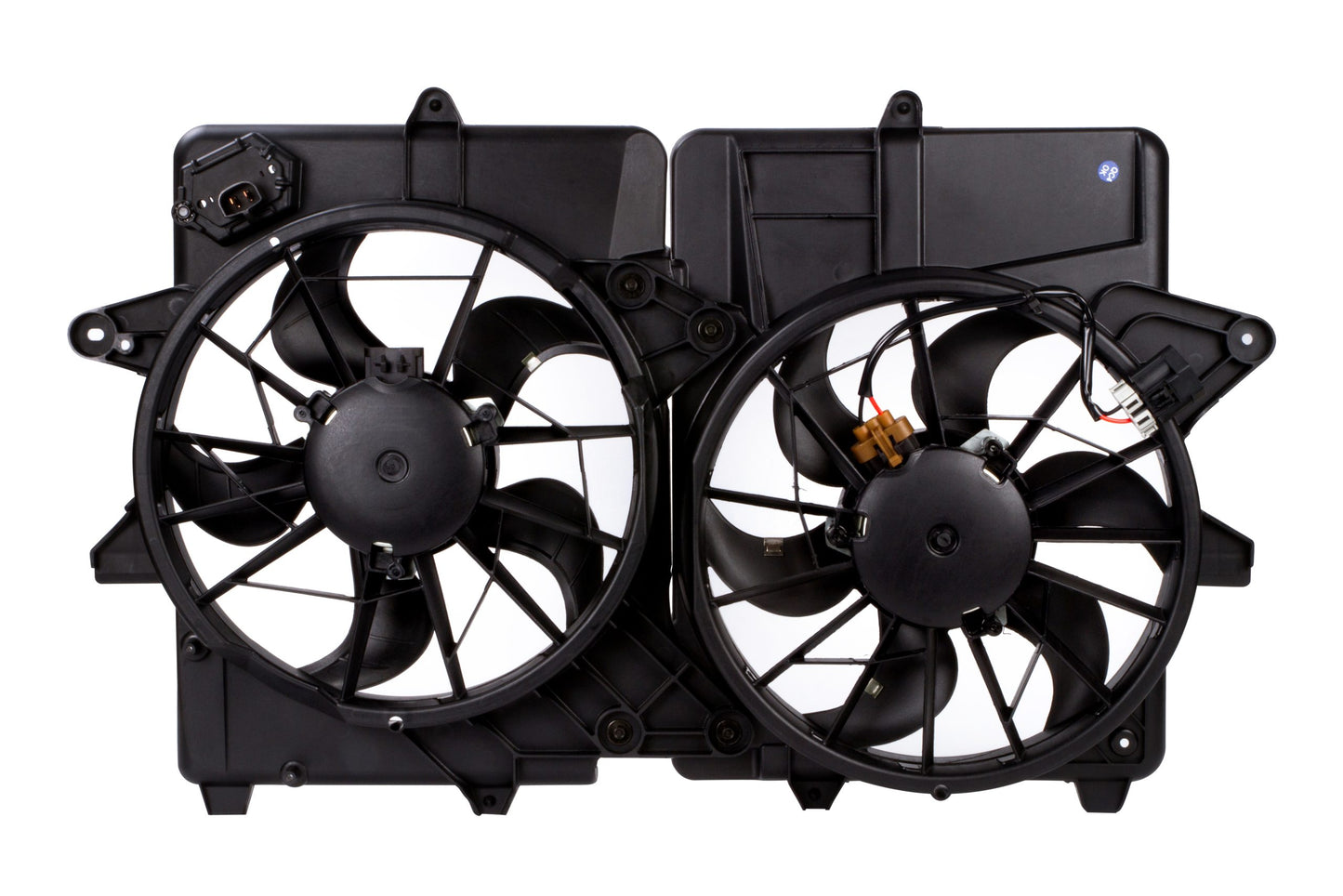 BOXI Radiator Cooling Fan Assembly Fit for Ford Escape Hybrid 2006-2012 — product photo 3