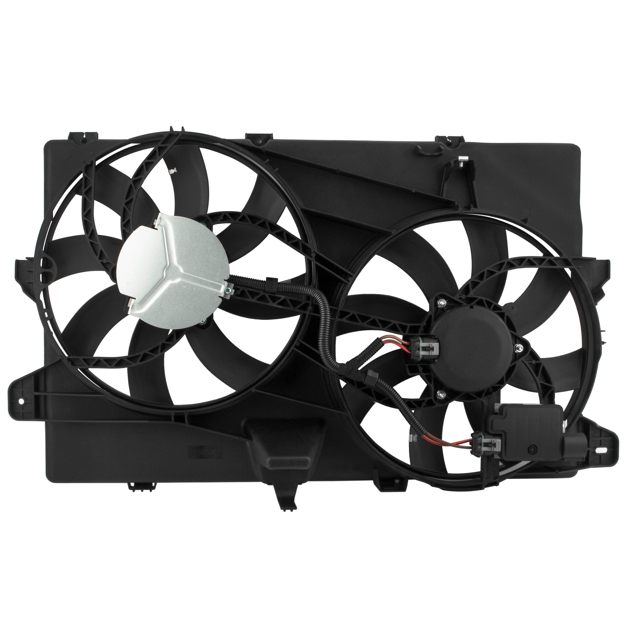 BOXI 621-392 7T4Z8C607A Dual Radiator Cooling Fan Assembly Fit for Ford Edge 2007 2008 2009 2010