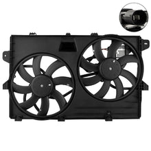 BOXI 621-392 7T4Z8C607A Dual Radiator Cooling Fan Assembly Fit for Ford Edge 2007 2008 2009 2010 — product photo 2