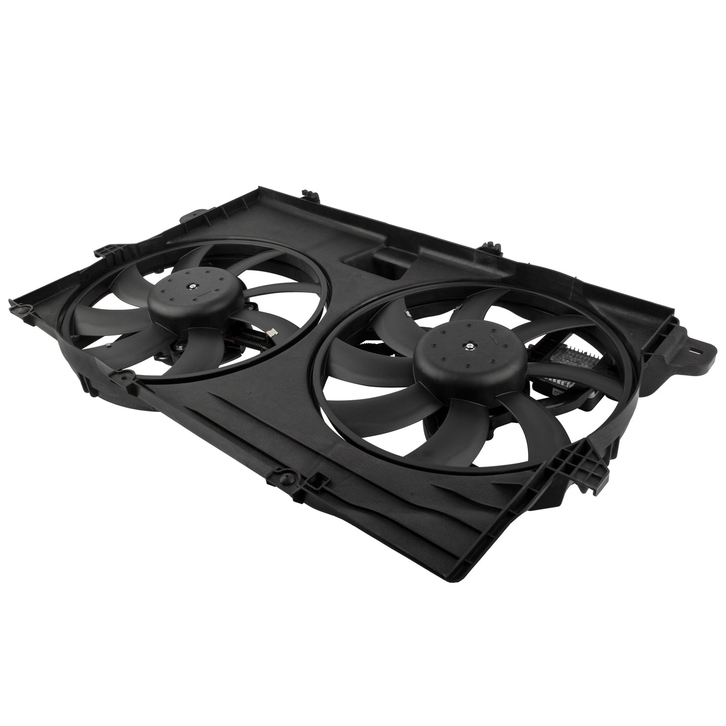 BOXI 621-392 7T4Z8C607A Dual Radiator Cooling Fan Assembly Fit for Ford Edge 2007 2008 2009 2010 — product photo 3