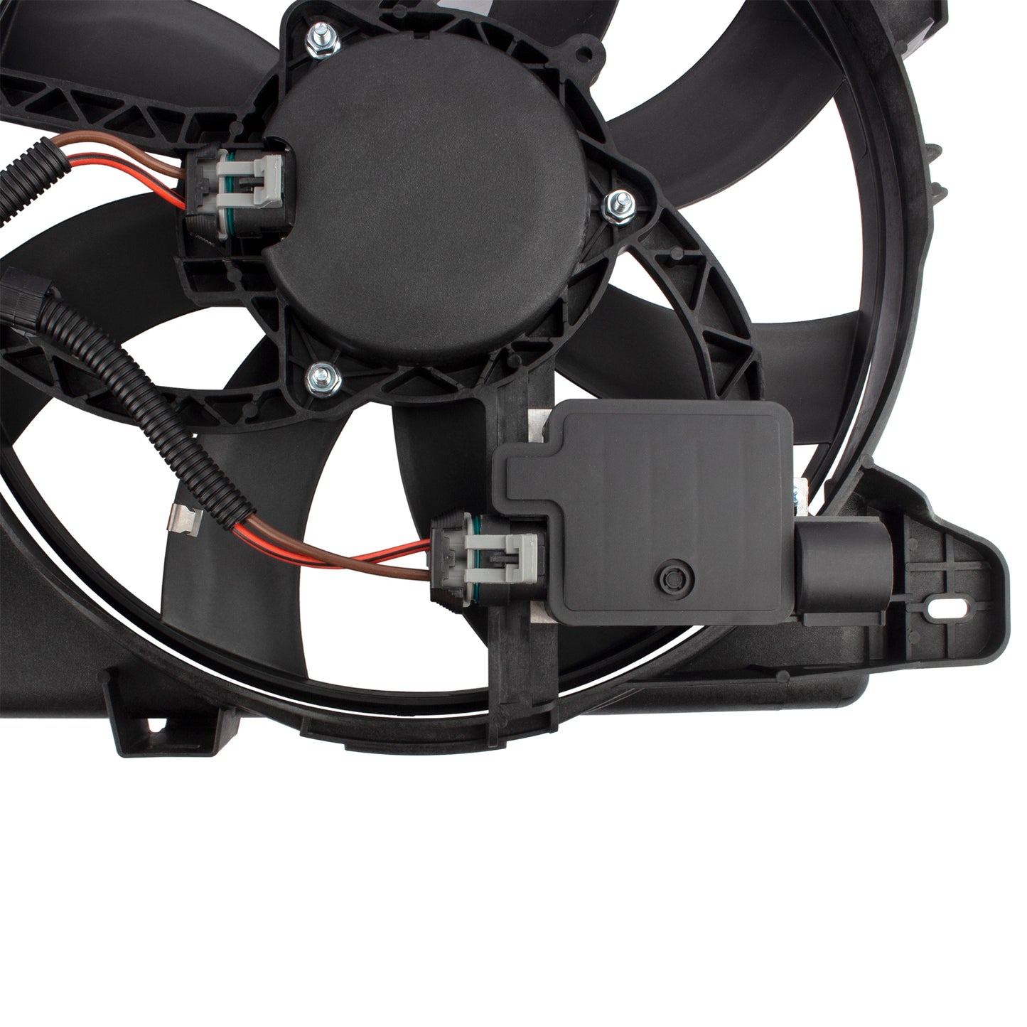 BOXI 621-392 7T4Z8C607A Dual Radiator Cooling Fan Assembly Fit for Ford Edge 2007 2008 2009 2010 — product photo 6