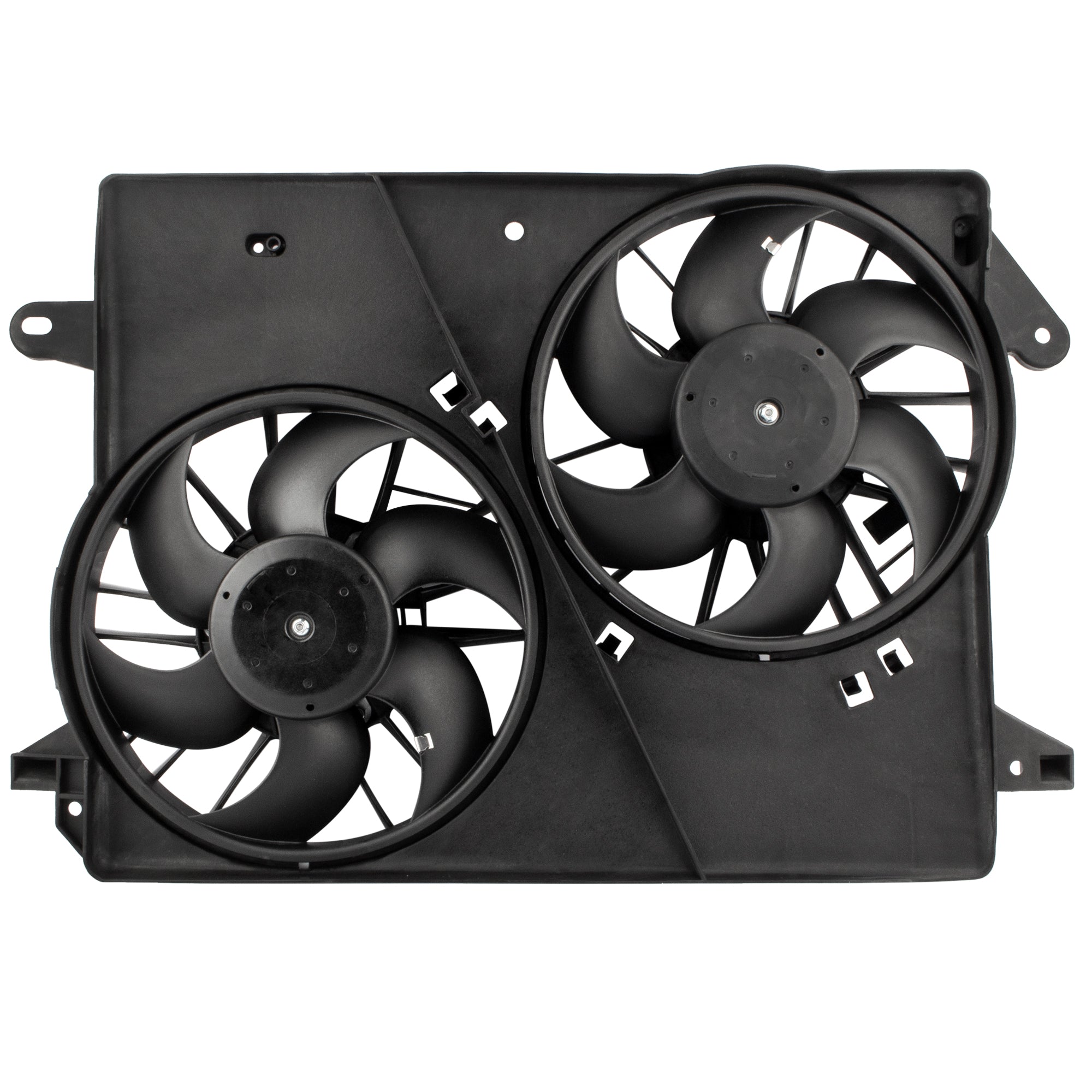 BOXI 620-039 5137714AA Dual Engine Cooling Fan Assembly Fit for Dodge Challenger 2008-2010