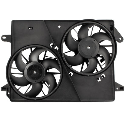 BOXI 620-039 5137714AA Dual Engine Cooling Fan Assembly Fit for Dodge Challenger 2008-2010