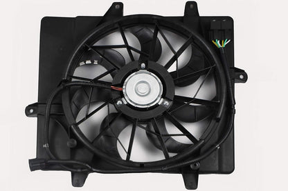 BOXI 620-052 Radiator Cooling Fan Assembly Fit for 2006 2007 2008 2009 2010 Chrysler PT Cruiser