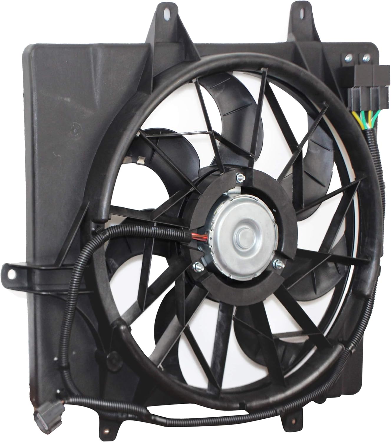 BOXI 620-052 Radiator Cooling Fan Assembly Fit for 2006 2007 2008 2009 2010 Chrysler PT Cruiser — product photo 2