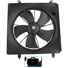 BOXI 620-232 Left/Driver Side Radiator Cooling Fan Assembly Fit for Honda CR-V 2002-2006 / Element