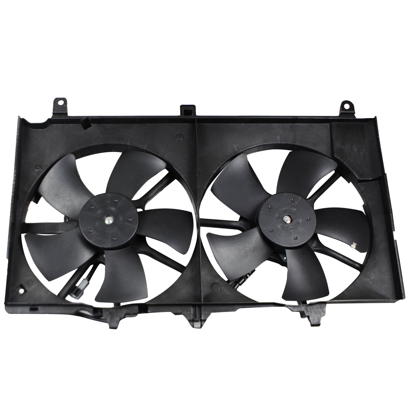 BOXI Dual Radiator A/C Condenser Cooling Fan Motor Assembly for Nissan 350Z 2003 2004 2005 2006 — product photo 3