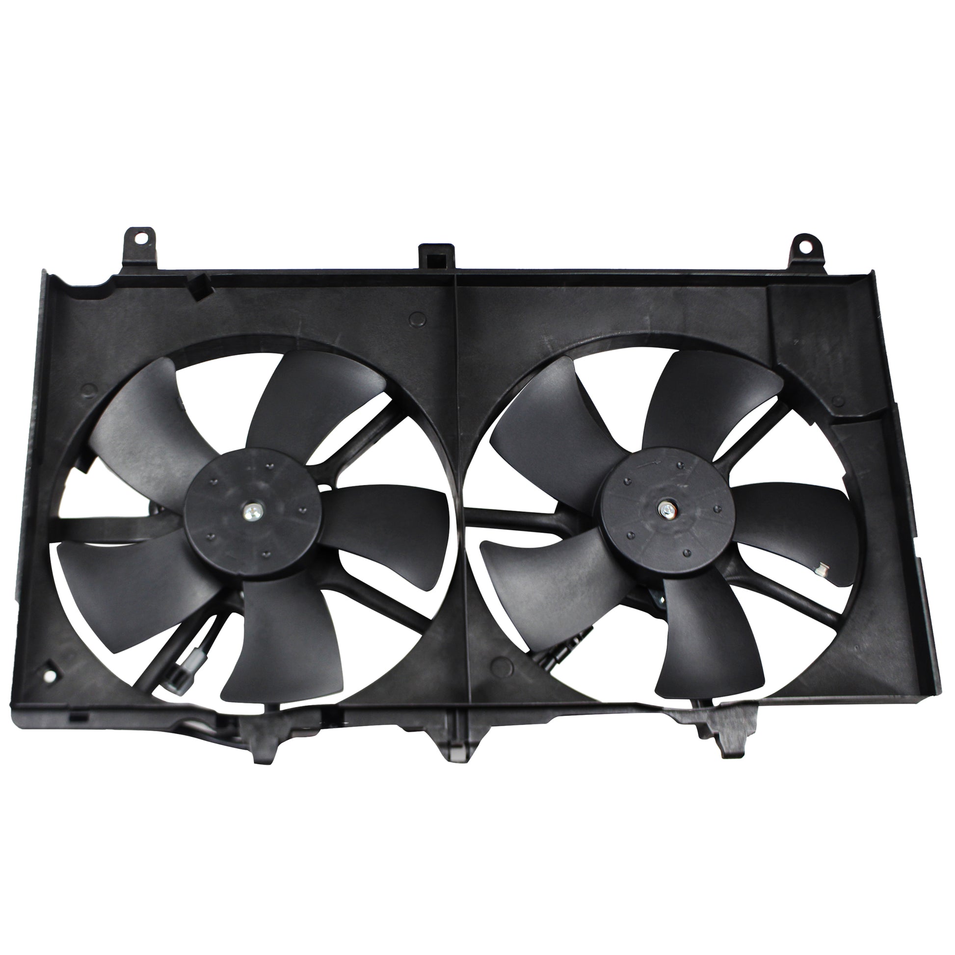 BOXI Dual Radiator A/C Condenser Cooling Fan Motor Assembly for Nissan 350Z 2003 2004 2005 2006 — product photo 3