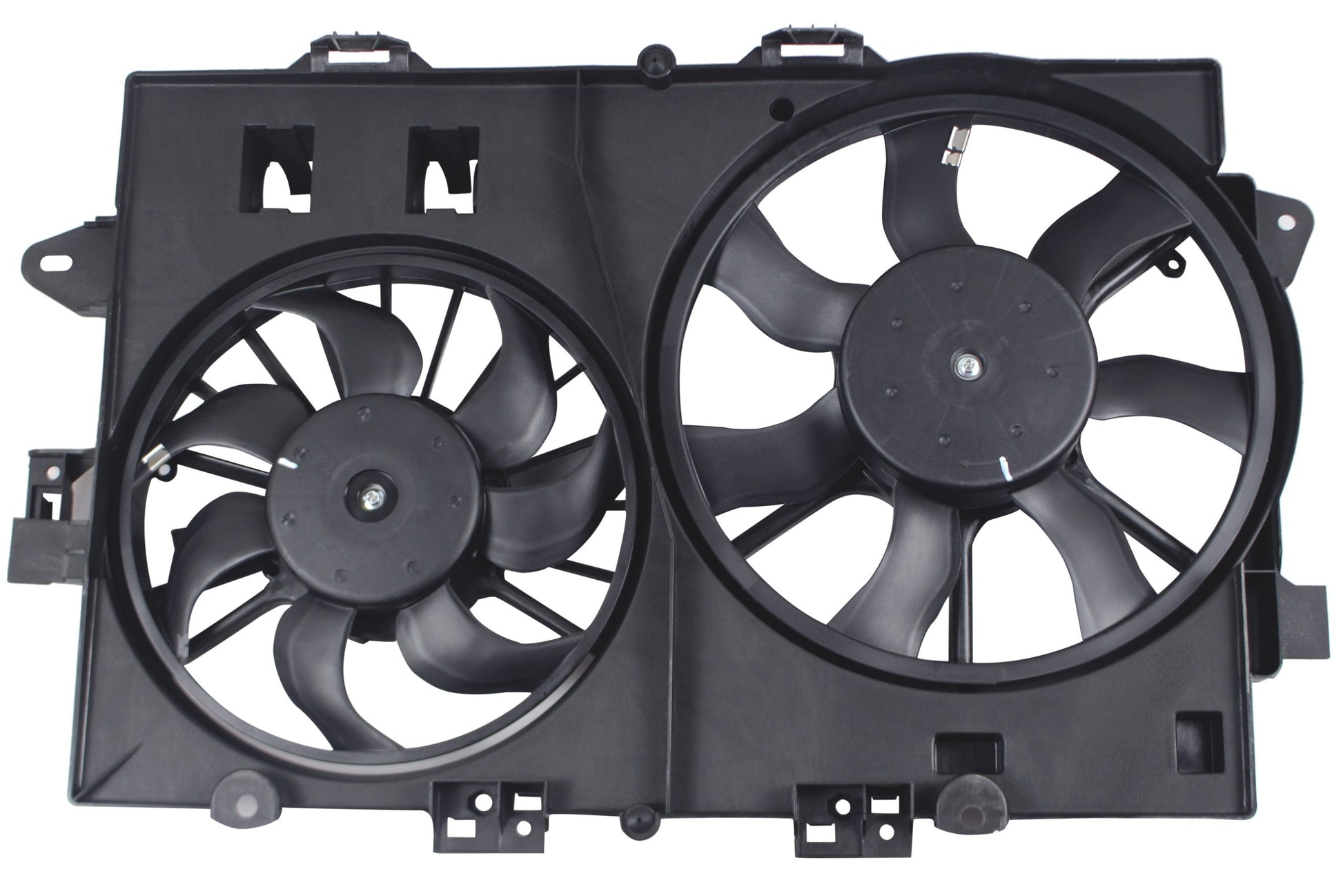 BOXI 621-052 Dual Radiator Cooling Fan Assembly Fit for 2006 2007 2008 for Chevy Equinox — product photo 2