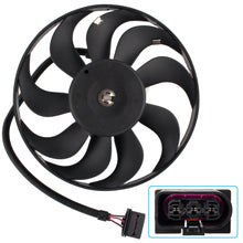 BOXI Engine Cooling Right/Passenger Side Fan Motor for Audi TT 2000-2002 / TT Quattro 2000-2006 /