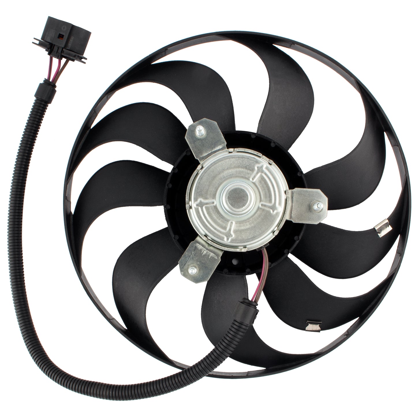 BOXI Engine Cooling Right/Passenger Side Fan Motor for Audi TT 2000-2002 / TT Quattro 2000-2006 / — product photo 3