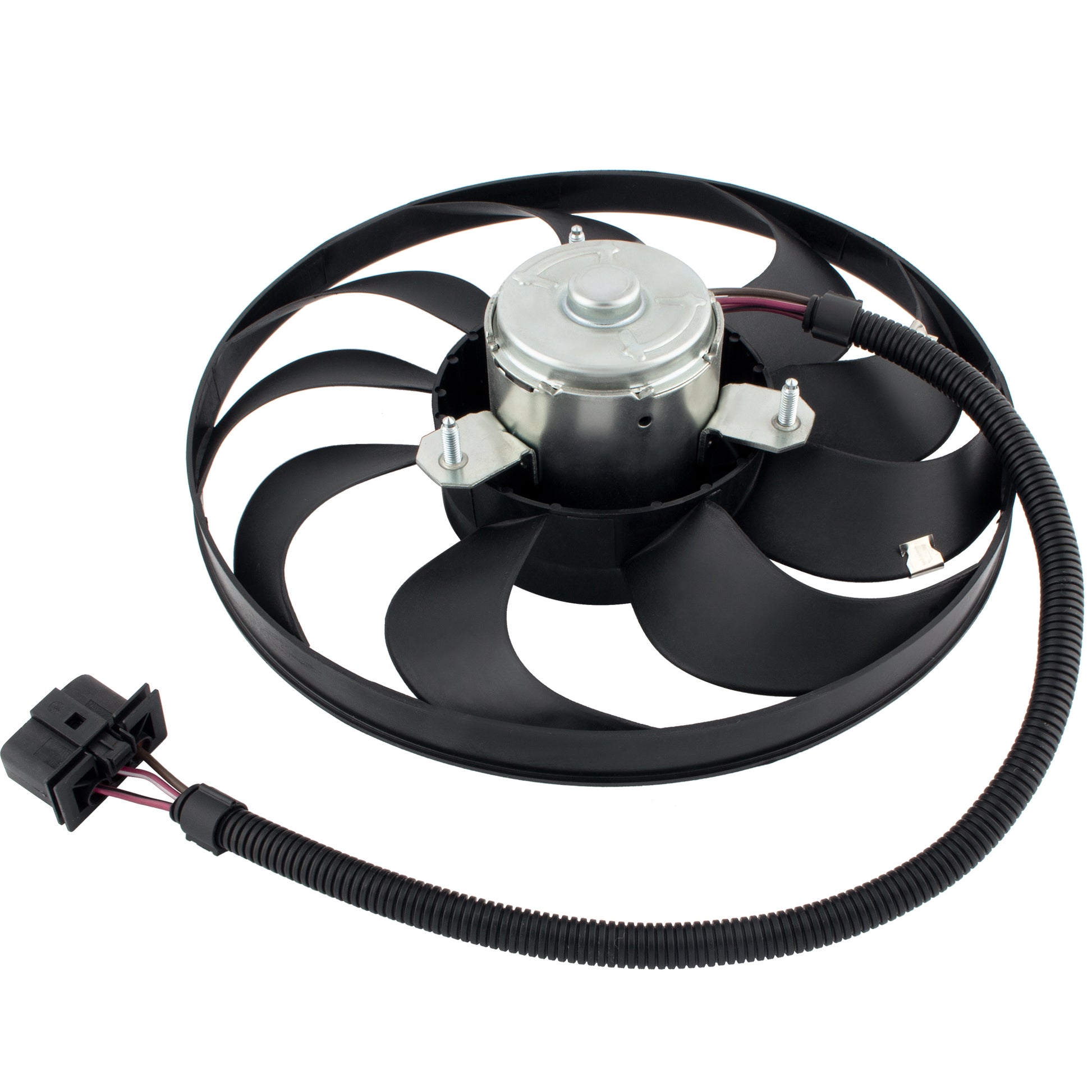 BOXI Engine Cooling Right/Passenger Side Fan Motor for Audi TT 2000-2002 / TT Quattro 2000-2006 / — product photo 4