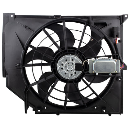 BOXI 621-199 Radiator Cooling Fan Assembly Fit for BMW E46 3-Series 1999-2005 320i 323Ci 323i 325Ci