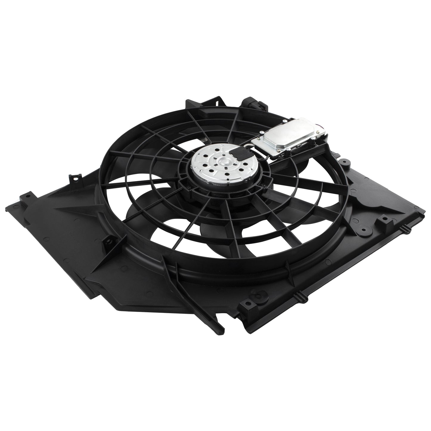 BOXI 621-199 Radiator Cooling Fan Assembly Fit for BMW E46 3-Series 1999-2005 320i 323Ci 323i 325Ci — product photo 5