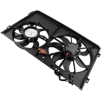 BOXI Engine Radiator Dual Cooling Fan Assembly Fits for Volkswagen Beetle 2012-2013 — product photo 4