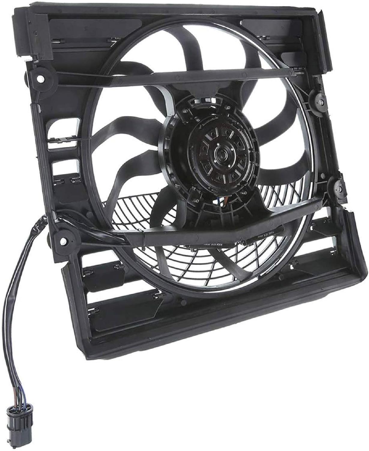 BOXI 621-209 Radiator Cooling Fan Assembly Fit for BMW E38 740i 1997-1998 — product photo 2
