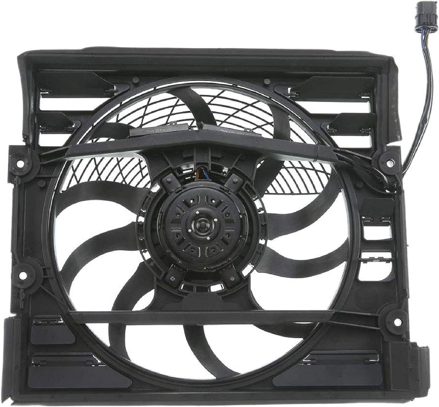 BOXI 621-209 Radiator Cooling Fan Assembly Fit for BMW E38 740i 1997-1998 — product photo 3