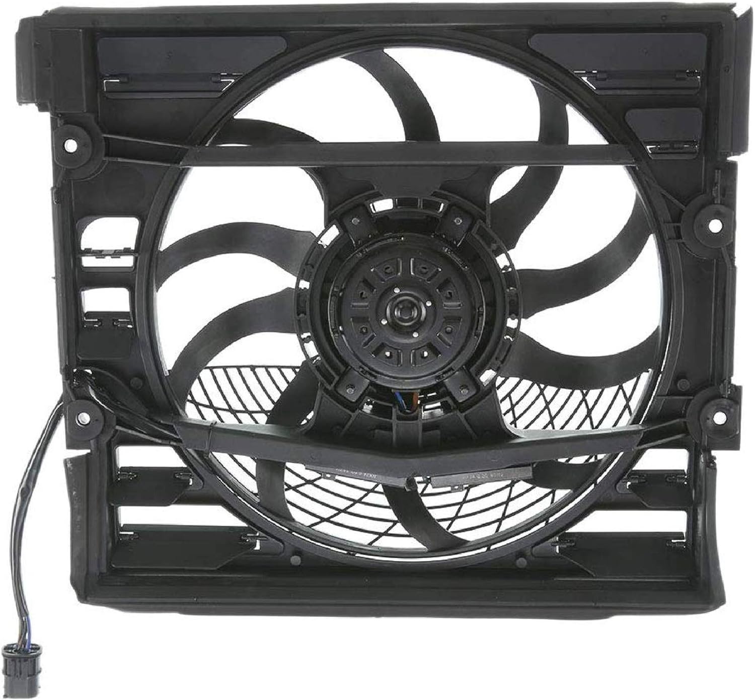 BOXI 621-209 Radiator Cooling Fan Assembly Fit for BMW E38 740i 1997-1998 — product photo 4