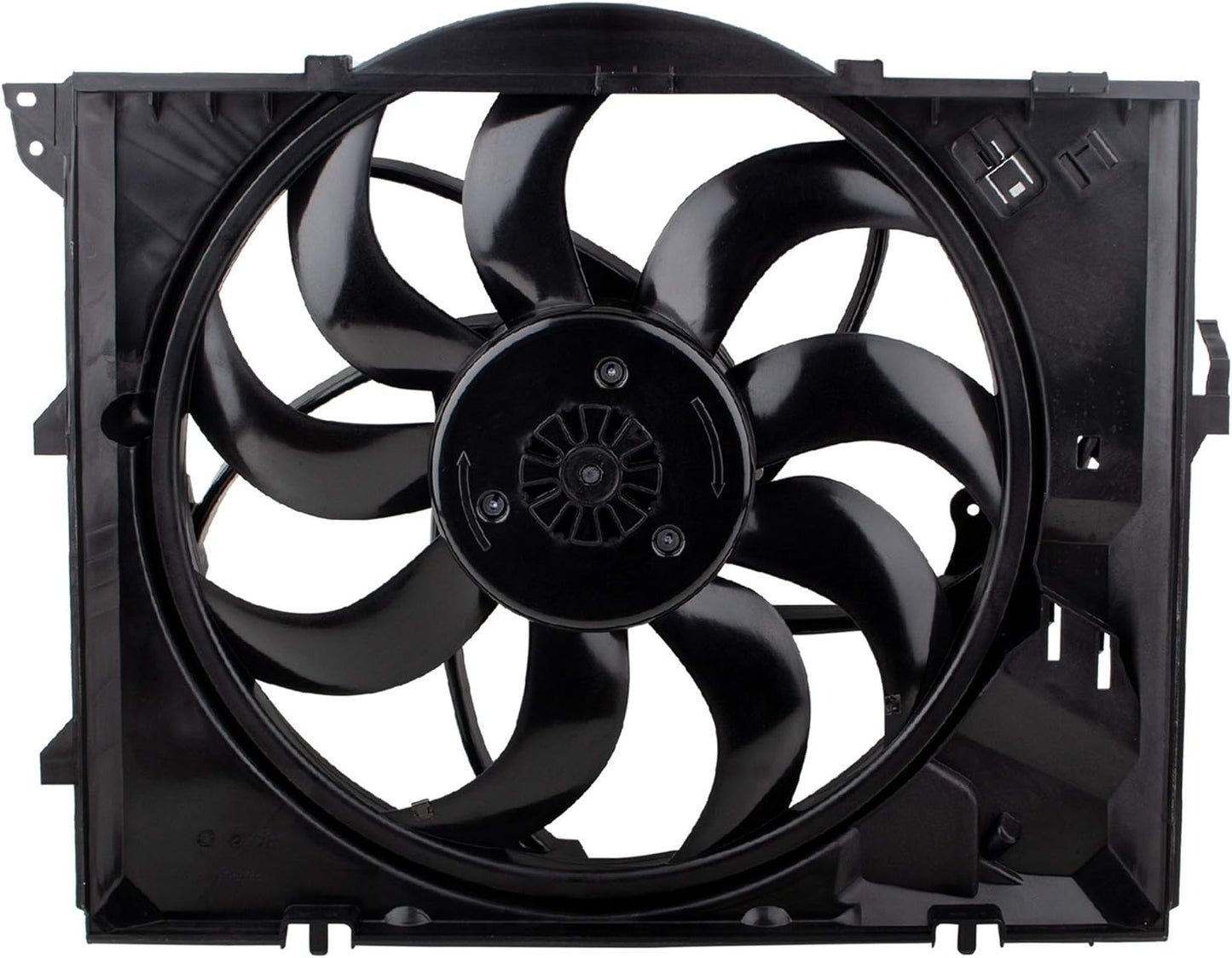 BOXI Radiator Cooling Fan Assembly for BMW 2008-13 128i Convertible