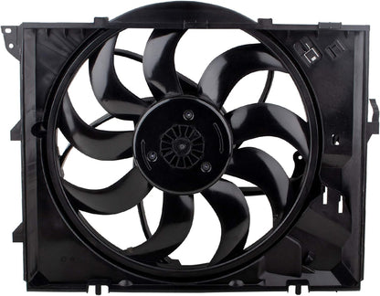BOXI Radiator Cooling Fan Assembly for BMW 2008-13 128i Convertible