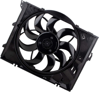 BOXI Radiator Cooling Fan Assembly for BMW 2008-13 128i Convertible — product photo 4