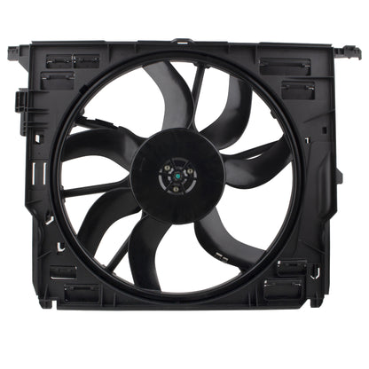 BOXI Radiator Cooling Fan Assembly Fit for BMW 528i 530i 535i xDrive 640i xDrive 740i 740Li xDrive