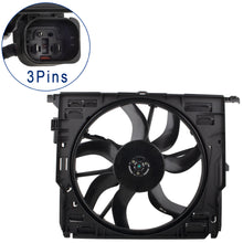 BOXI Radiator Cooling Fan Assembly Fit for BMW 528i 530i 535i xDrive 640i xDrive 740i 740Li xDrive — product photo 2